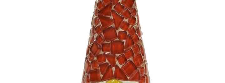 joulutonttu mosaiikista