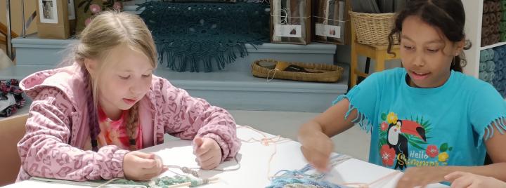 lasten kesäleiri / makramee