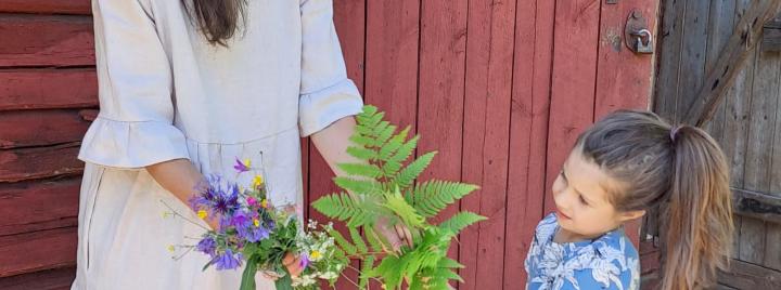 mekko ja lapsen mekko